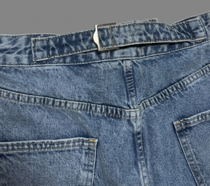 Blugi lejeri Cavallione cu croială baggy
