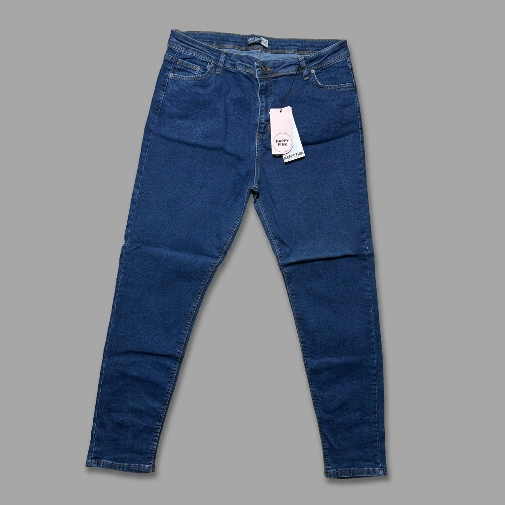 Happy Pink klasszikus plus size skinny farmer