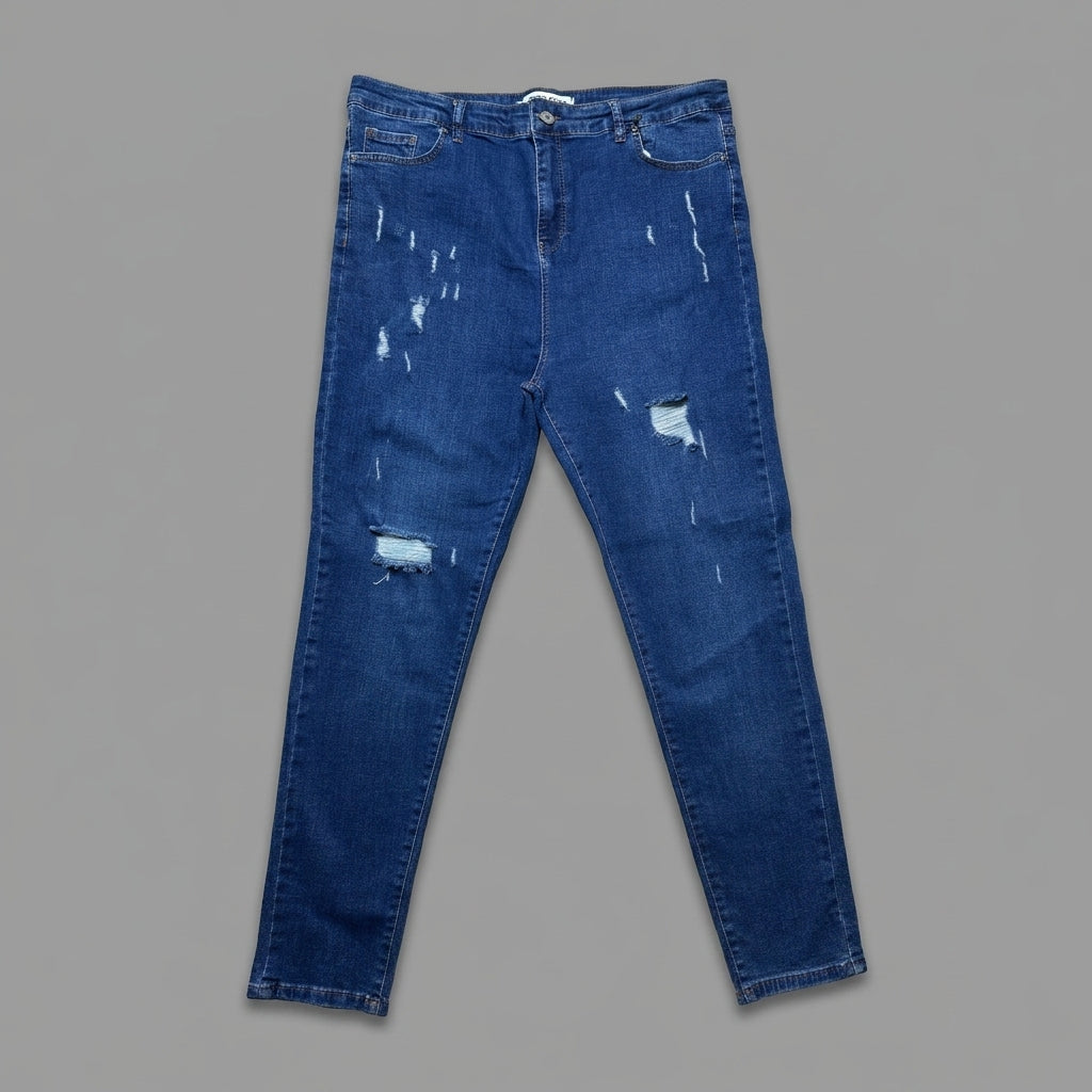 Kentachvi plus size farmer, skinny, szakadt és karcos