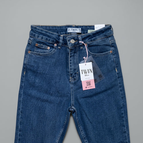 Straight Leg Jeans Twin Blue Classic Denim