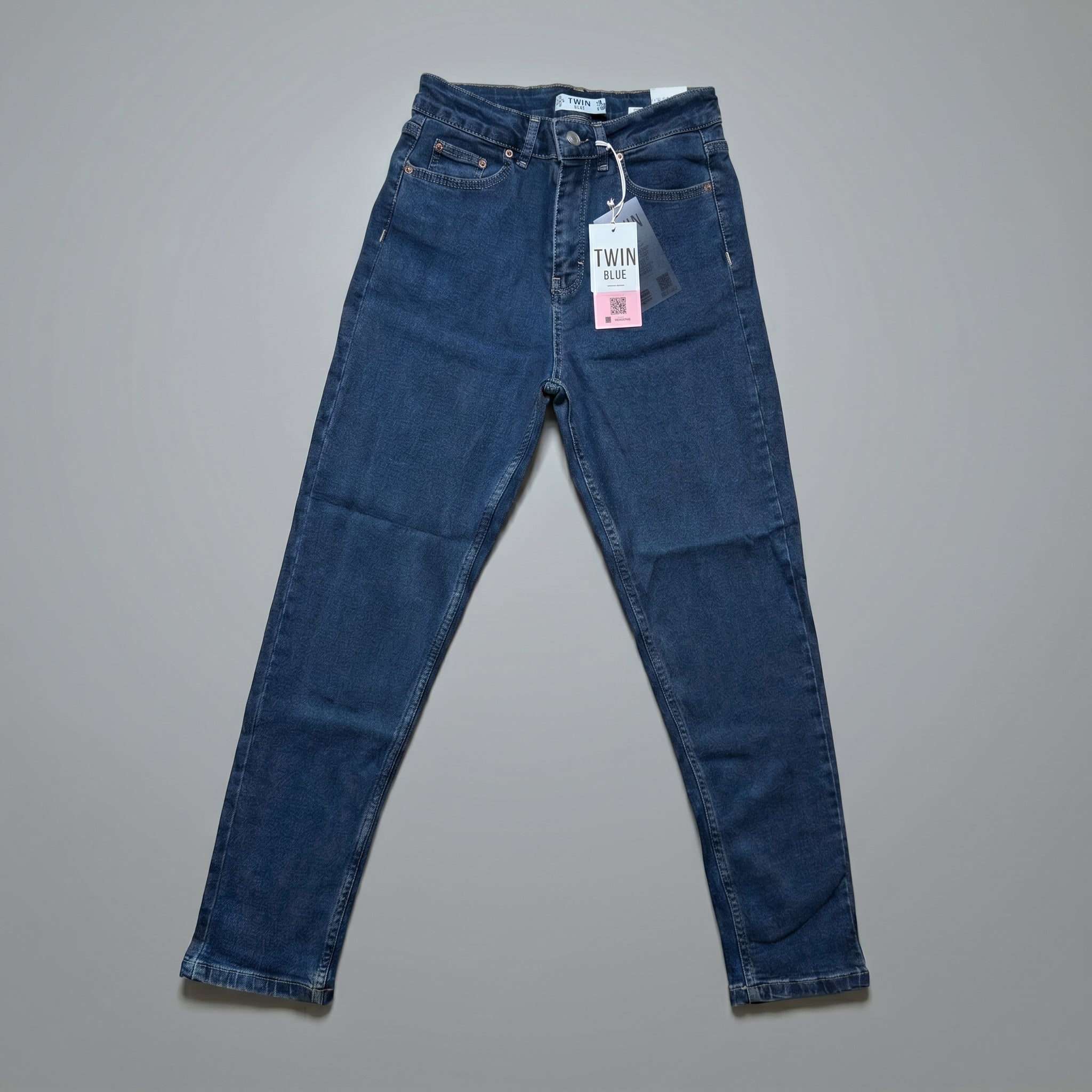 Прави дънки Twin Blue от класически деним