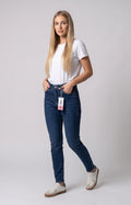 Straight jeans Twin Blue από κλασικό ντένιμ
